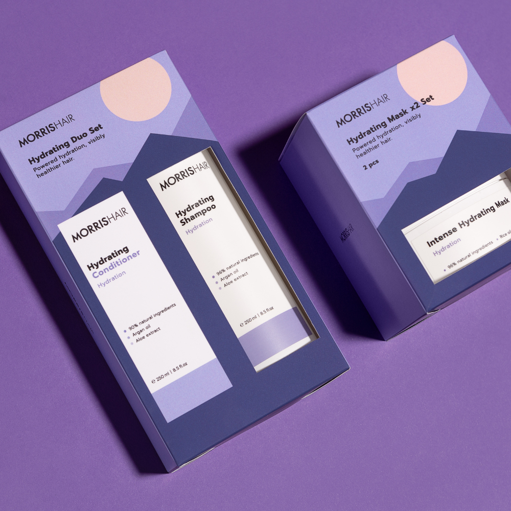 MorrisHair Hydrating Duo Set 250ml+250ml