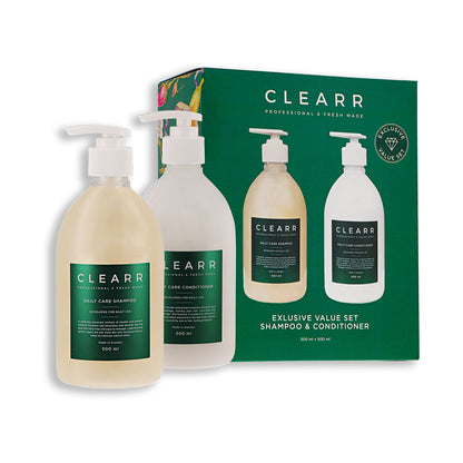 Clearr Shampoo & Conditioner Set, 500 ml + 500 ml